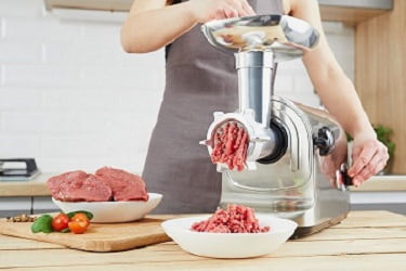 Grind Your Meat With The Electric Meat Grinder.