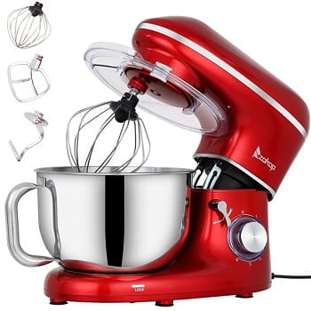 The benefits of a stand mixer over a food processor